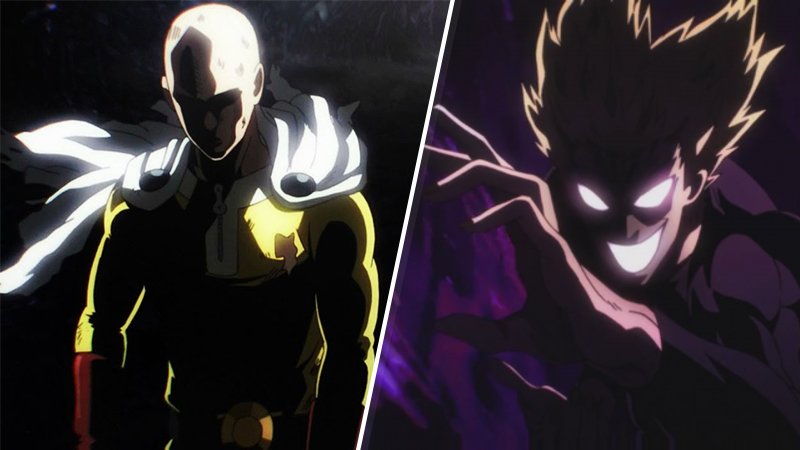 One-Punch Man Season 2 Saitama vs Garou