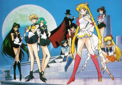 Sailor Moon Super from the Opening