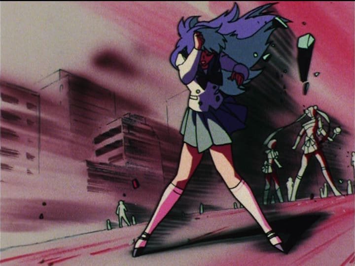 Rei Hino's psychic dream concerning the time of the Silence, the worlds end