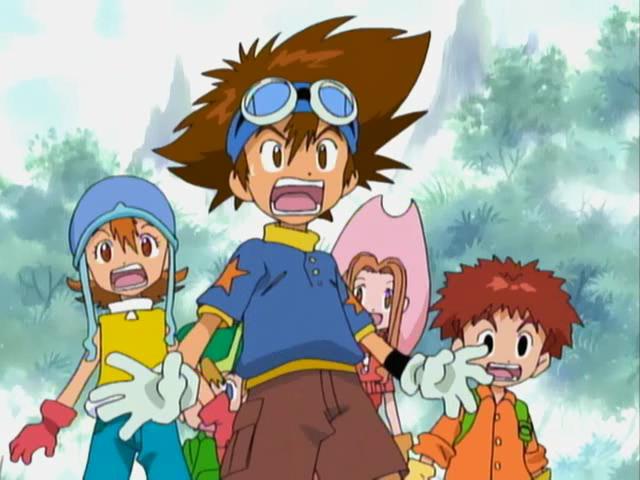 Characters in the original Digimon Adventure 1999