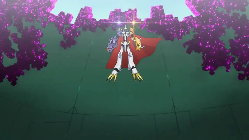 Omegamon debut in episode 3 of the Digimon Adventure 2020 or Digimon Adventure Reboot