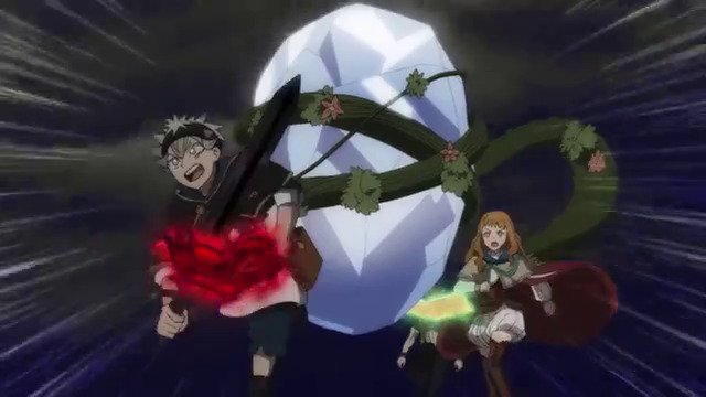 Black clover asta arms healed episode